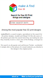 Mobile Screenshot of makeafind.com